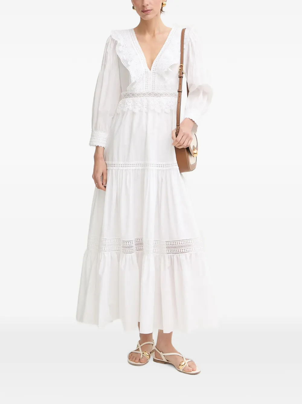 LUISA SPAGNOLI Processo maxi-dress Wit