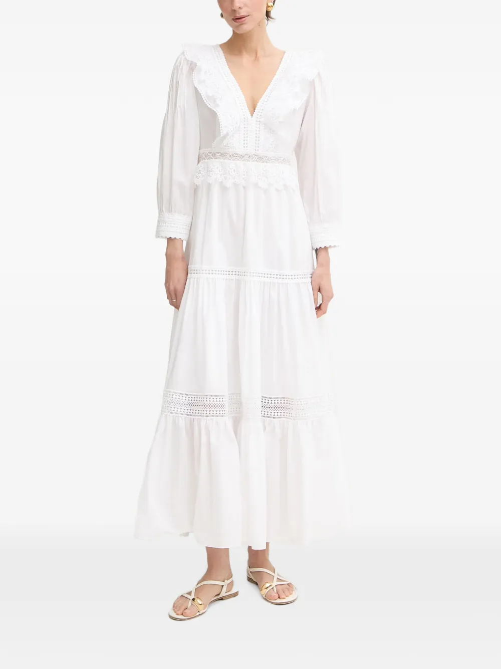 LUISA SPAGNOLI Processo maxi dress - Bianco