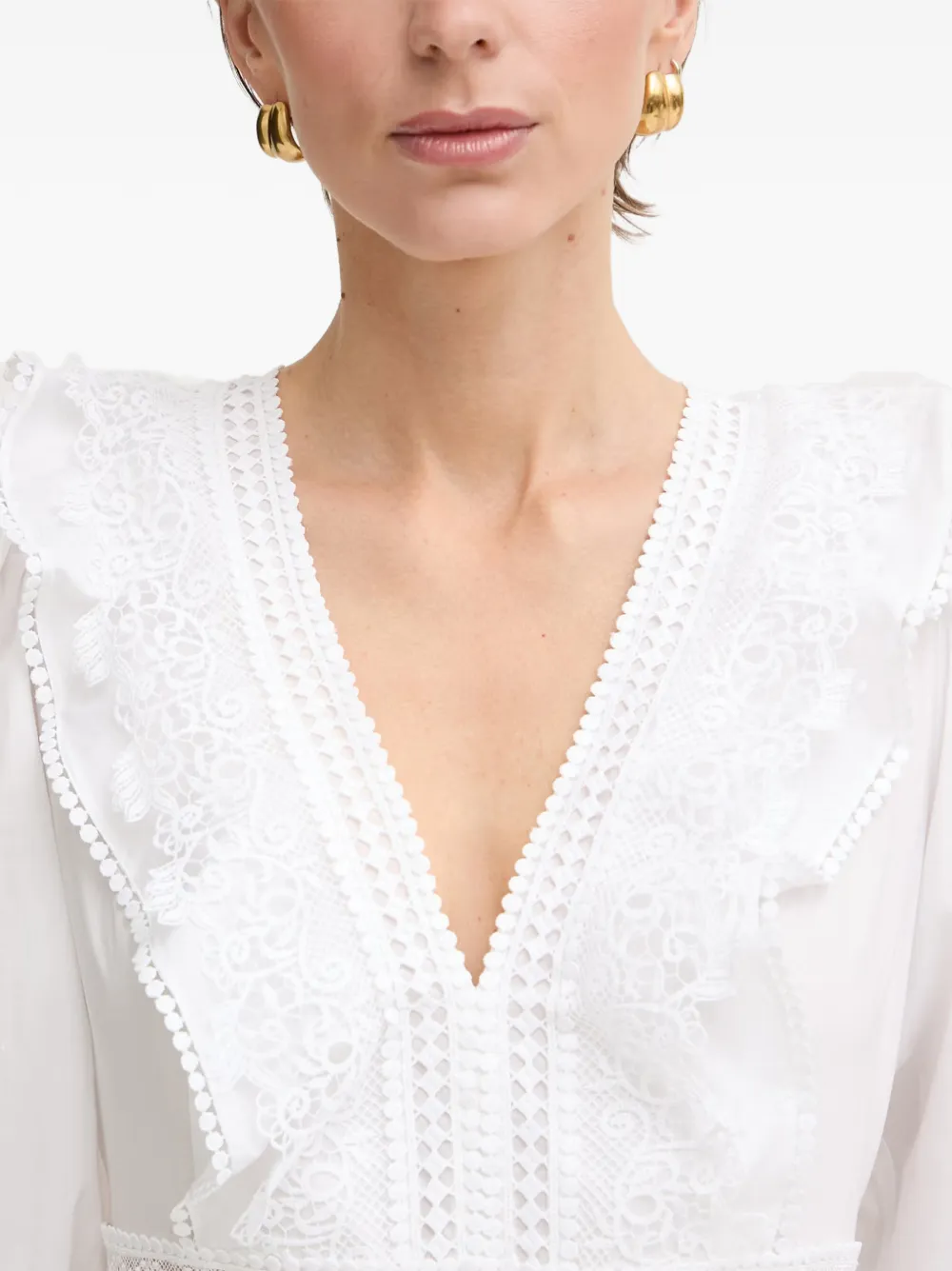 LUISA SPAGNOLI Processo maxi-dress Wit