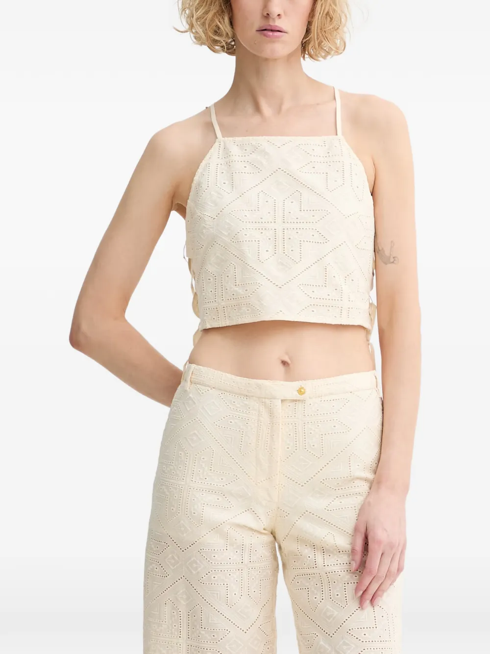 Sessùn Haydee embroidered top