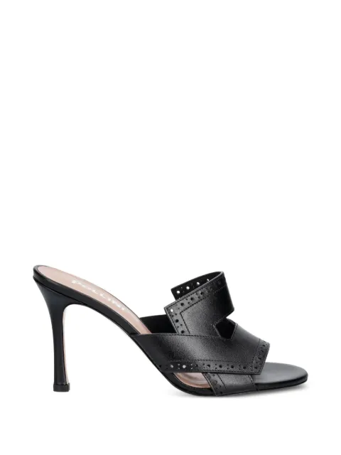 Pollini Brogue leather sandals