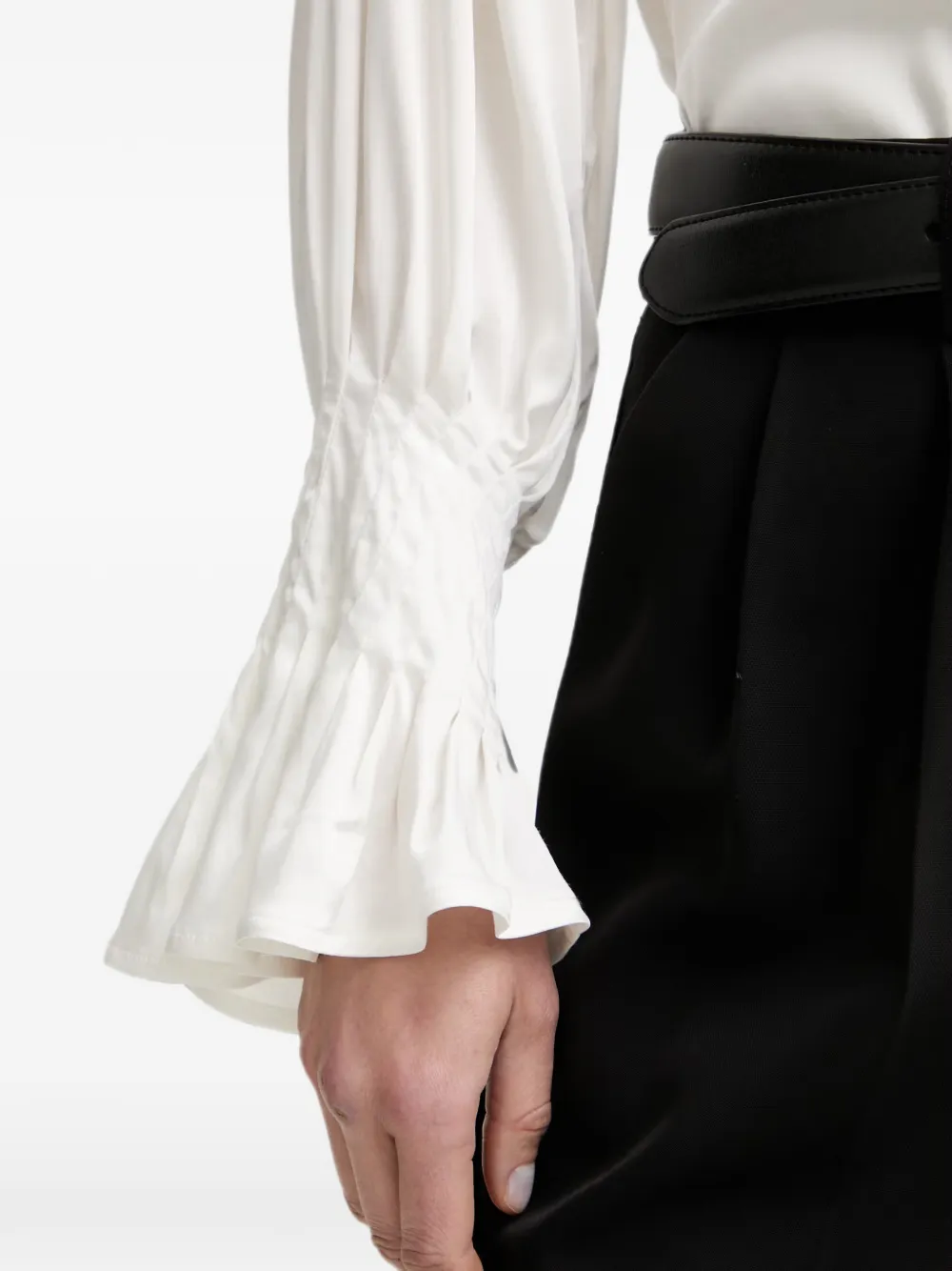 Silvian Heach Blouse met ruches Wit