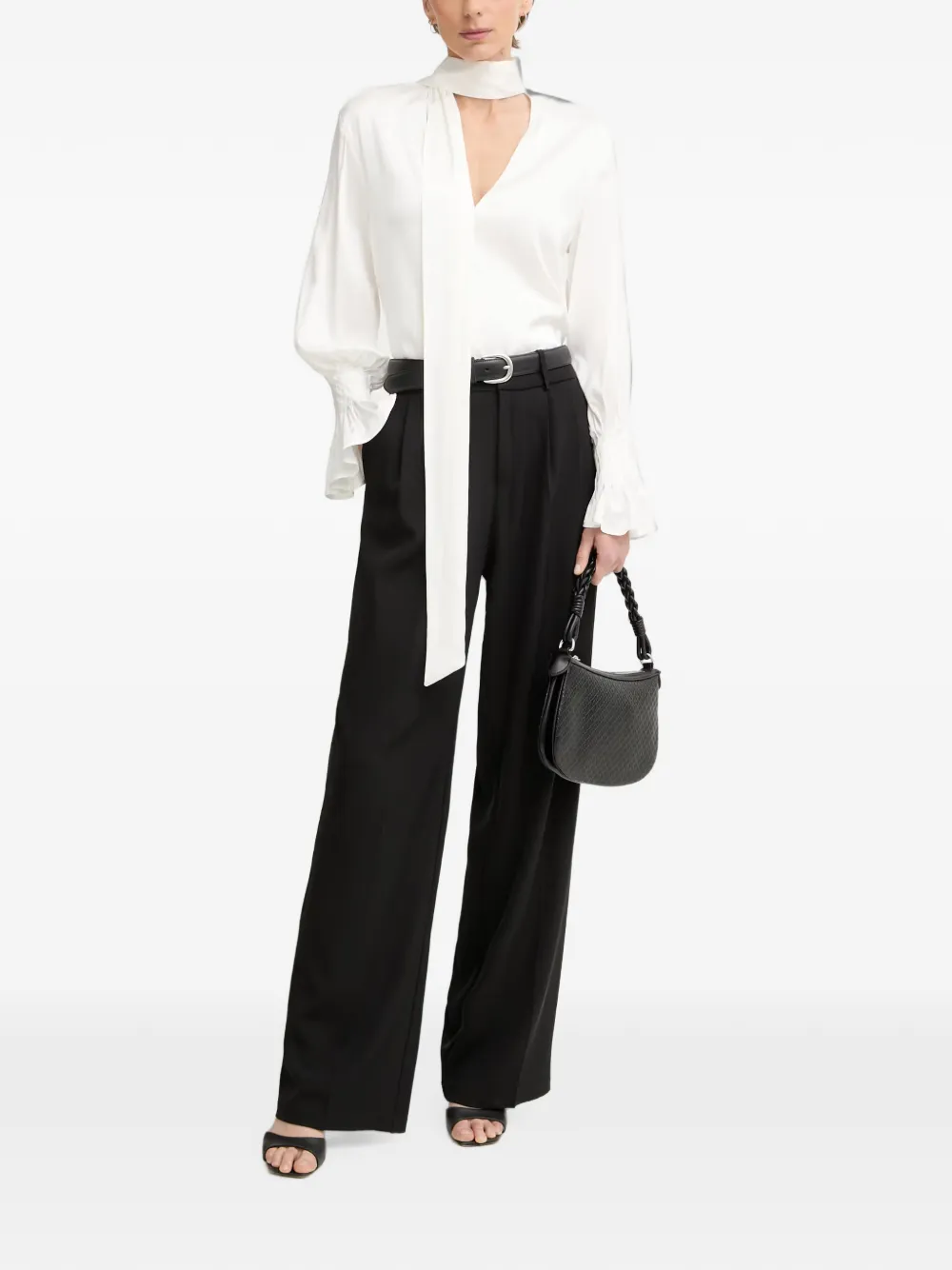 Silvian Heach Blouse met ruches Wit