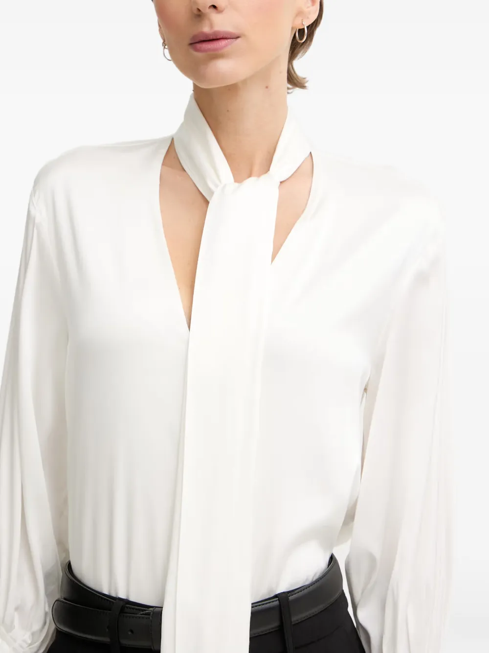 Silvian Heach Blouse met ruches Wit