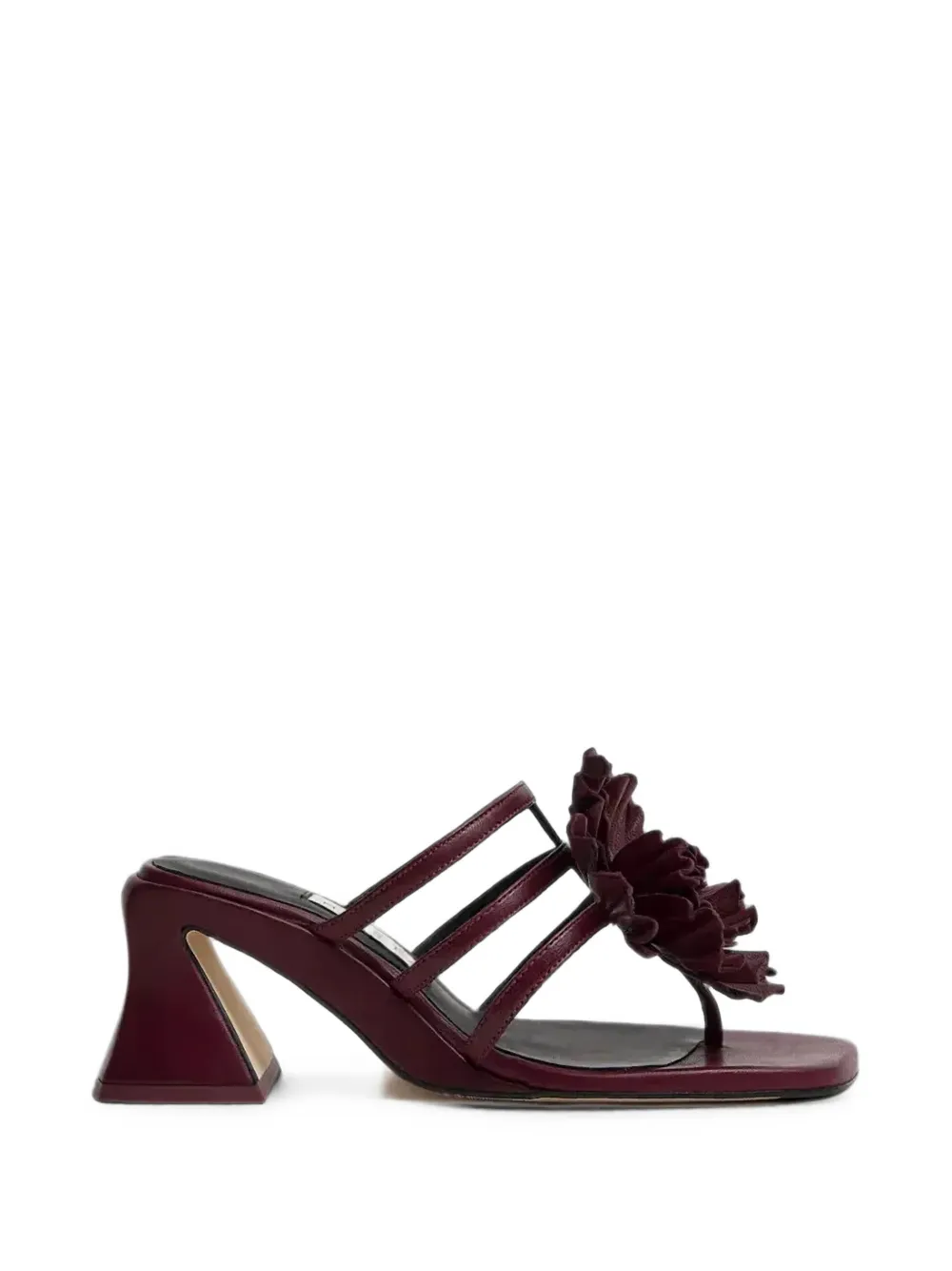 Miista Hara floral-applique caged sandals