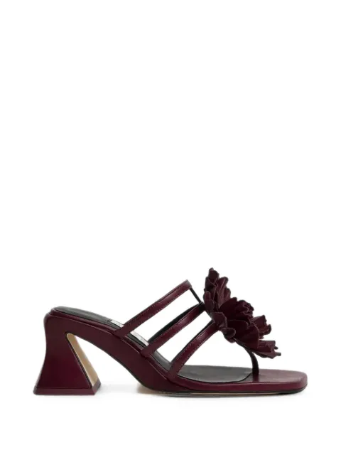 Miista Hara floral-applique caged sandals