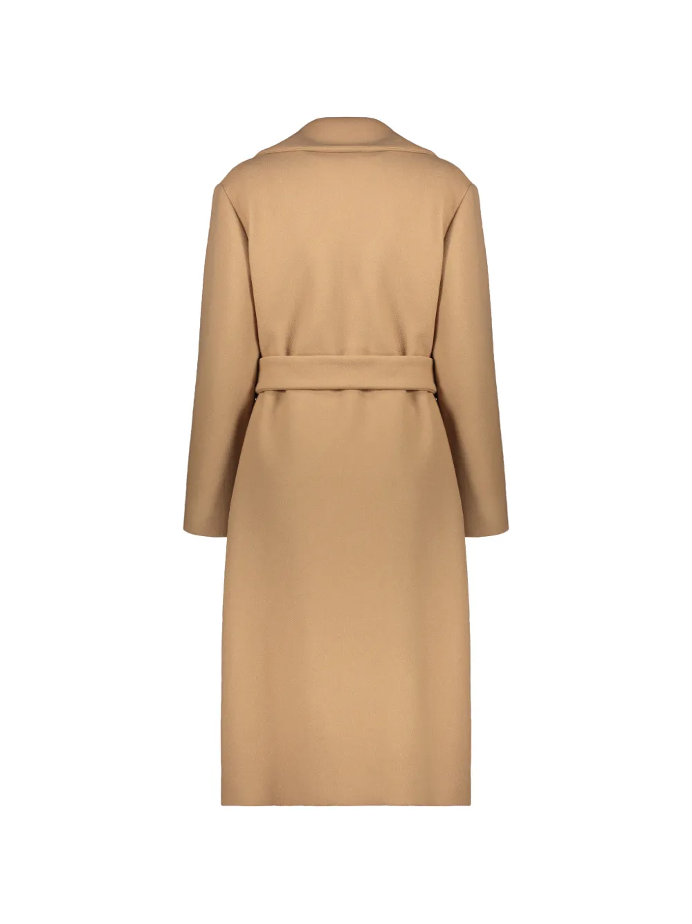 Boutique Moschino Jas met ceintuur Beige