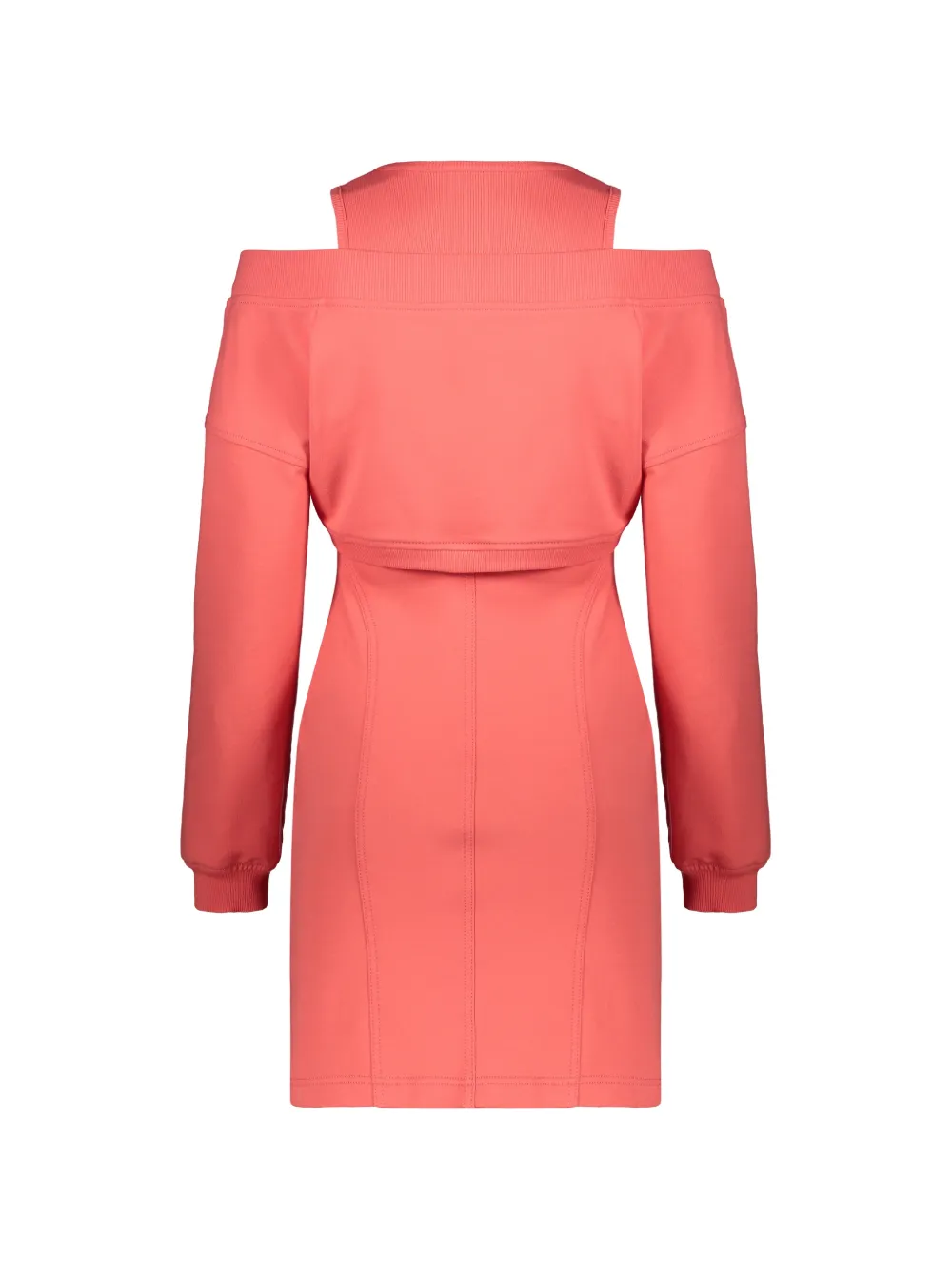 Alberta Ferretti Gelaagde mini-jurk Oranje