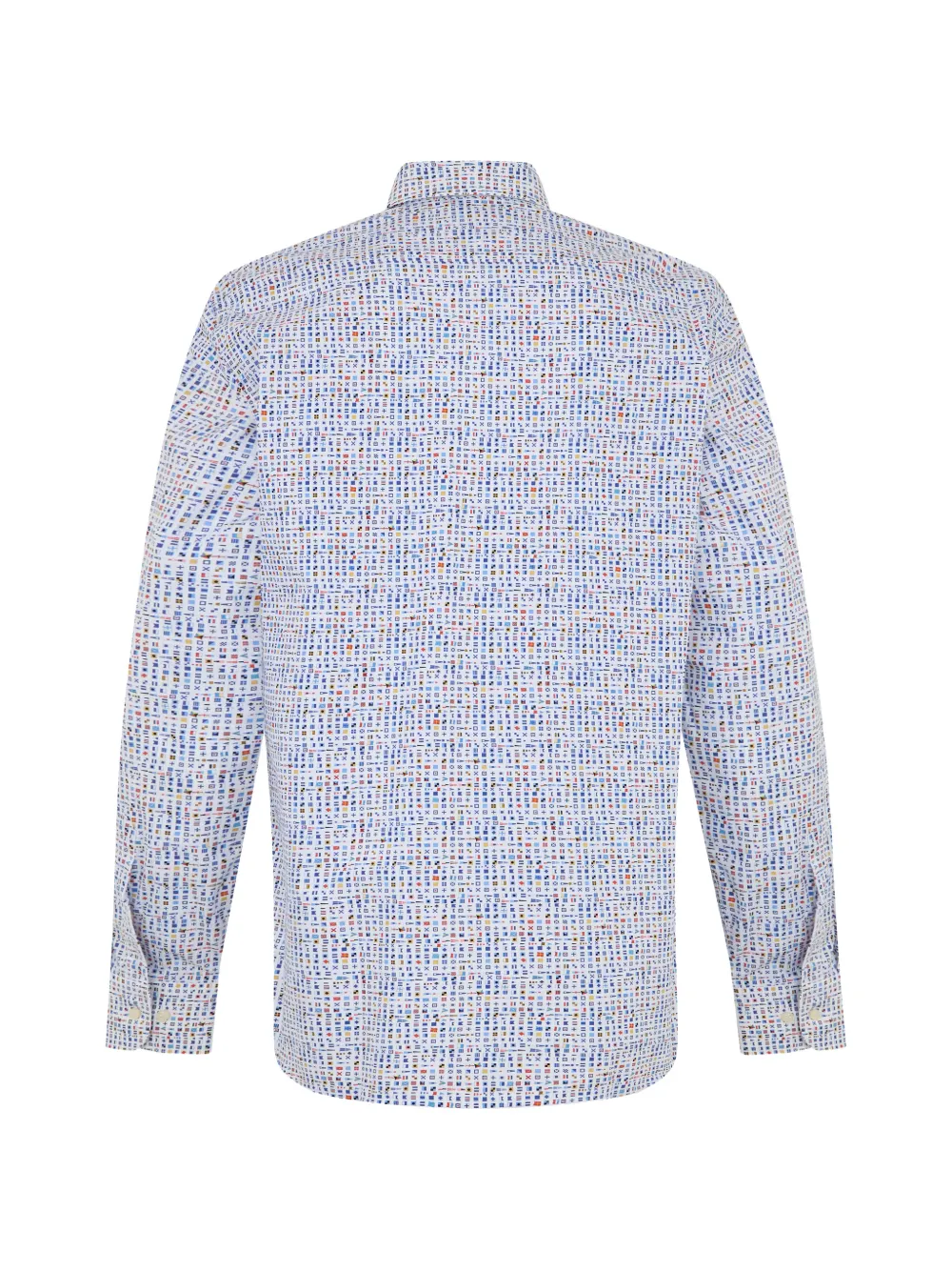 Paul & Shark T-shirt met vlag-print Wit