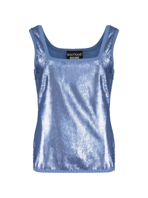 Boutique Moschino sequin-embellished top