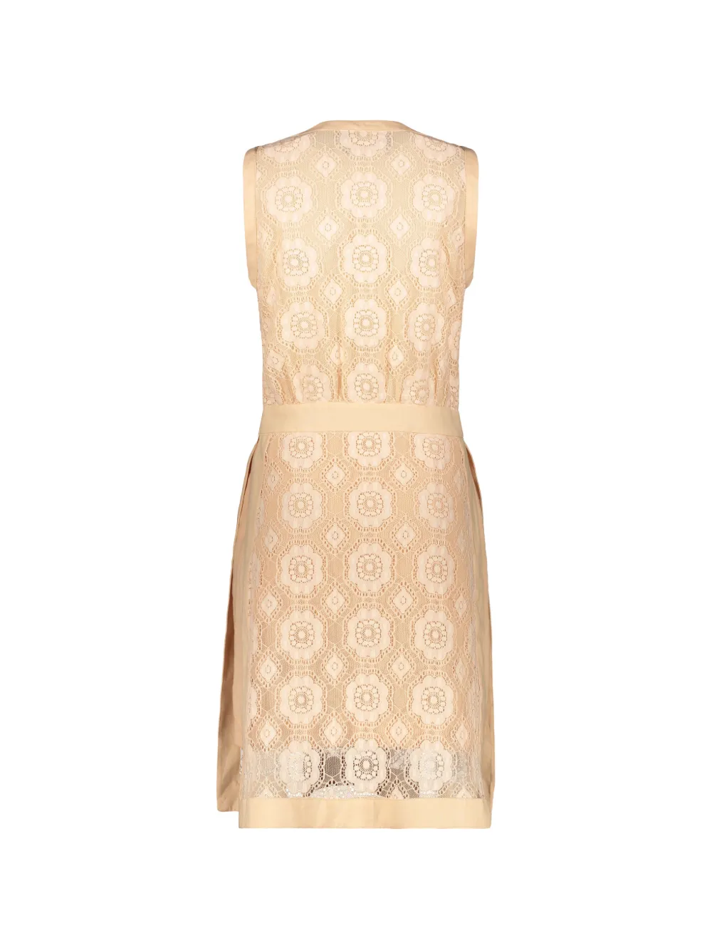 Boutique Moschino Mouwloze jurk Beige