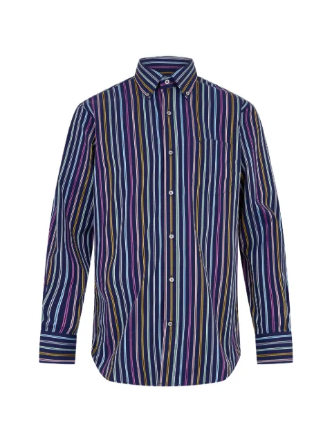 Paul & Shark striped long-sleeve shirt