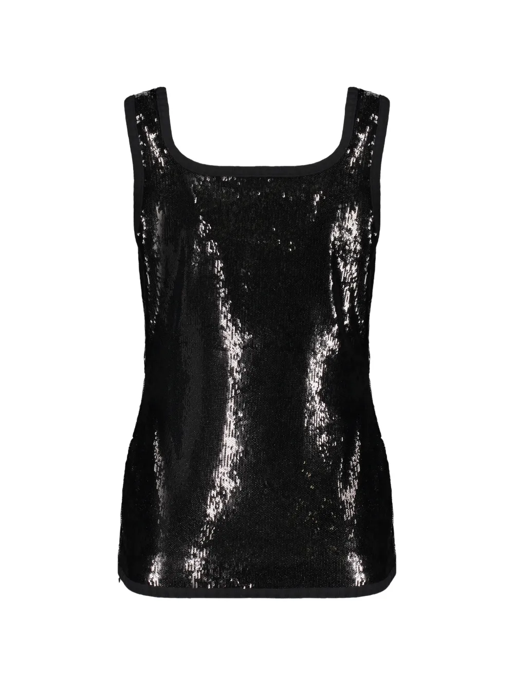 Boutique Moschino Shirt met pailletten Zwart