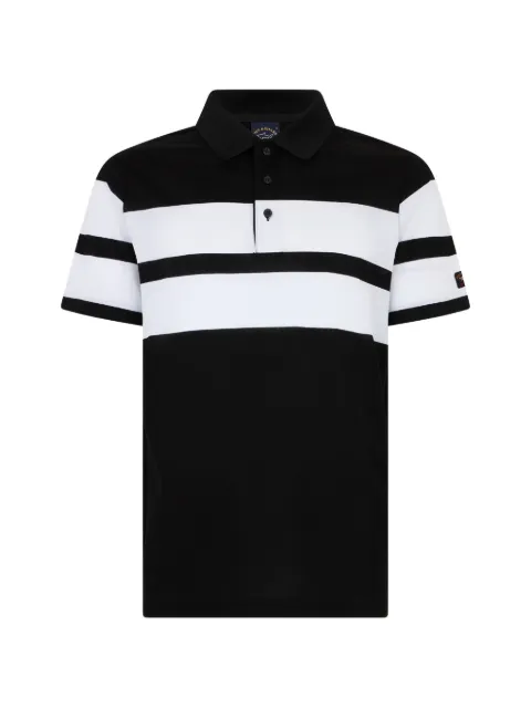 Paul & Shark striped short-sleeve polo shirt