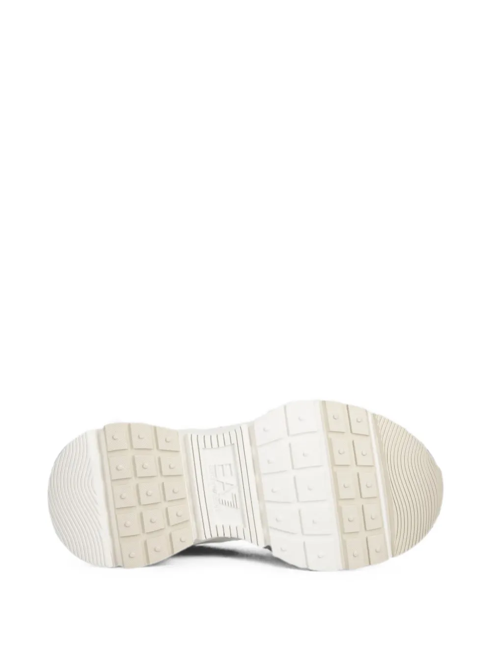 Ea7 Emporio Armani logo-detail sneakers Beige
