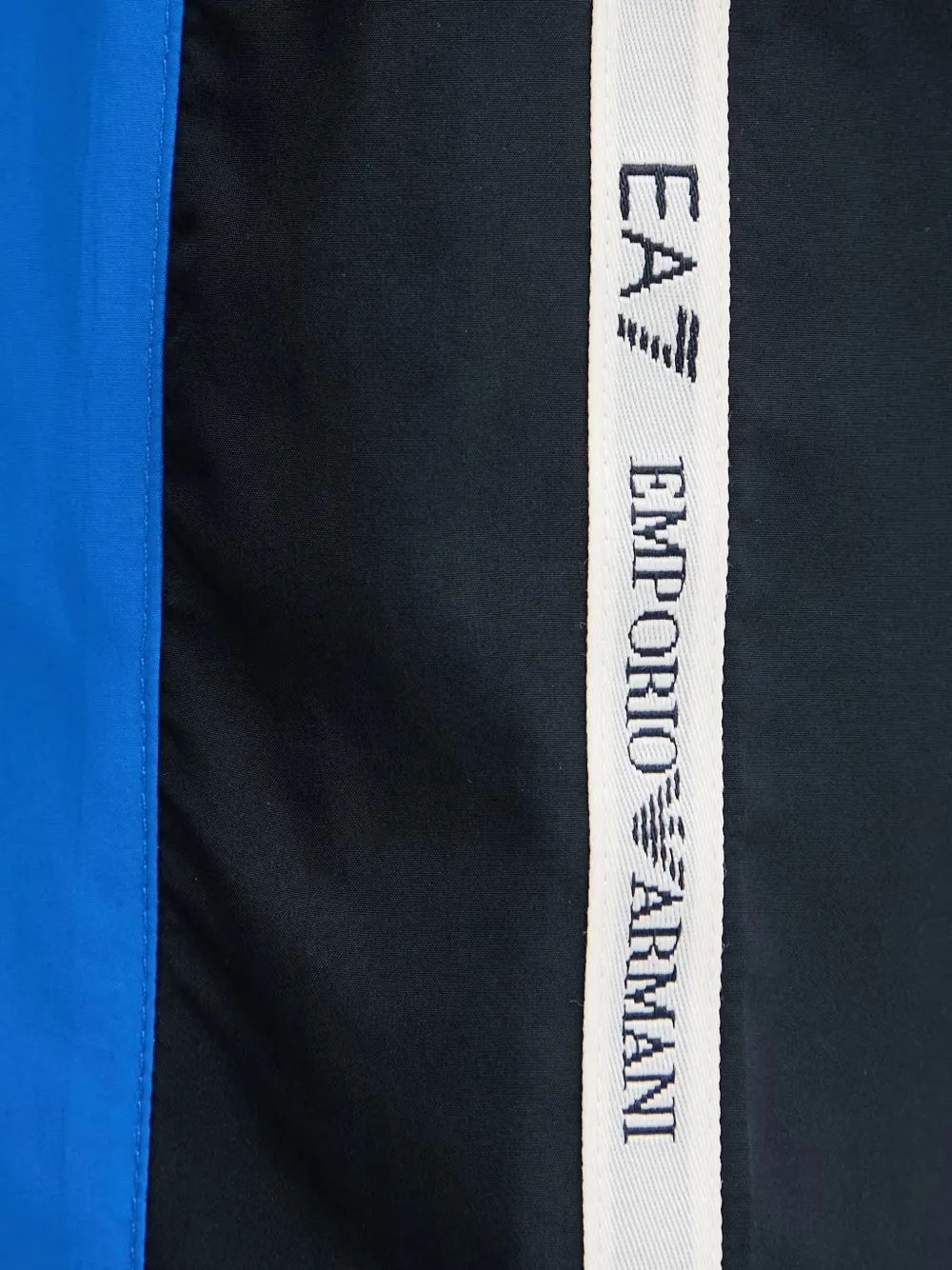 Ea7 Emporio Armani Zwembroek met logoband Blauw