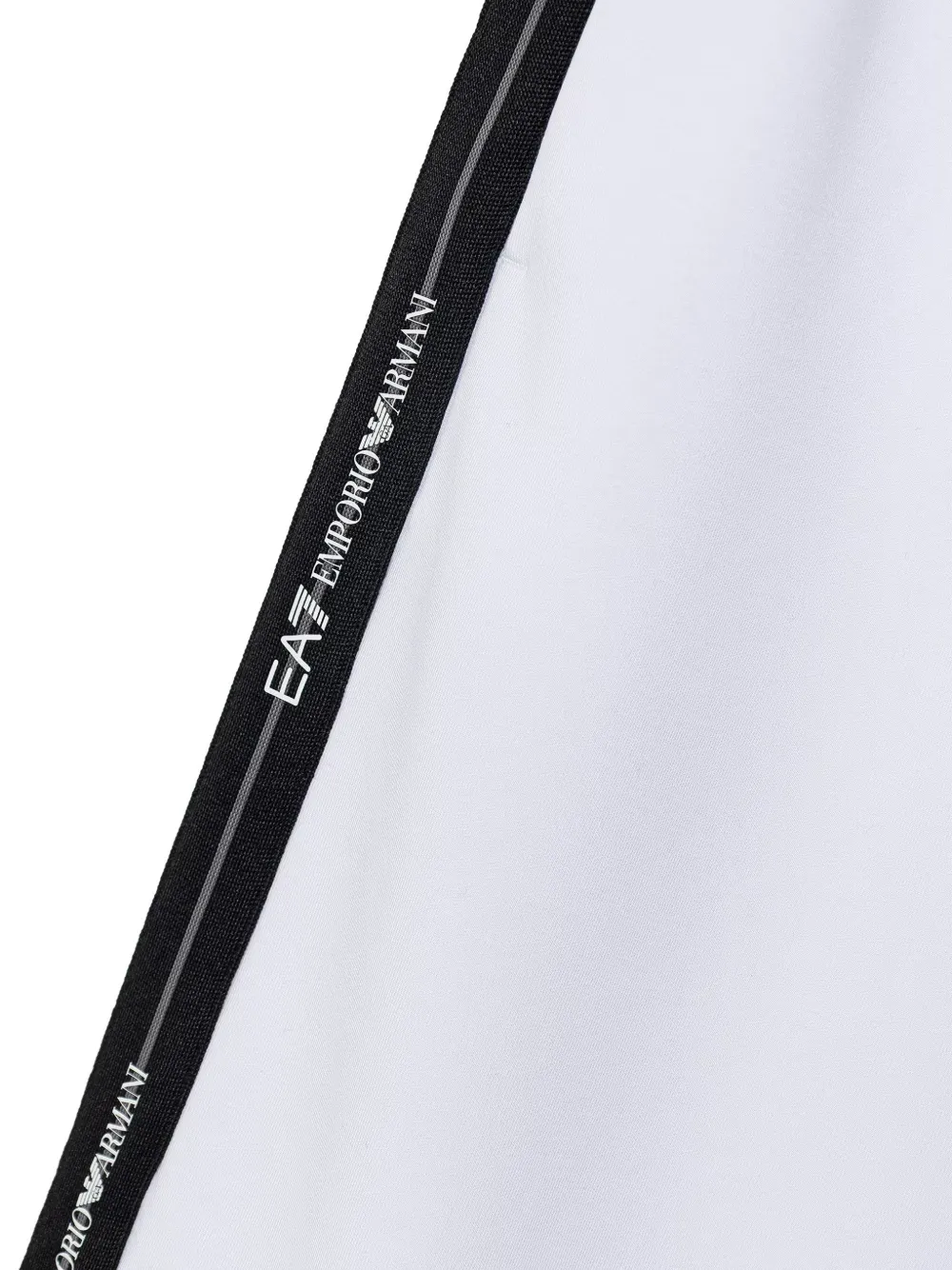 Ea7 Emporio Armani logo-tape track pants Wit