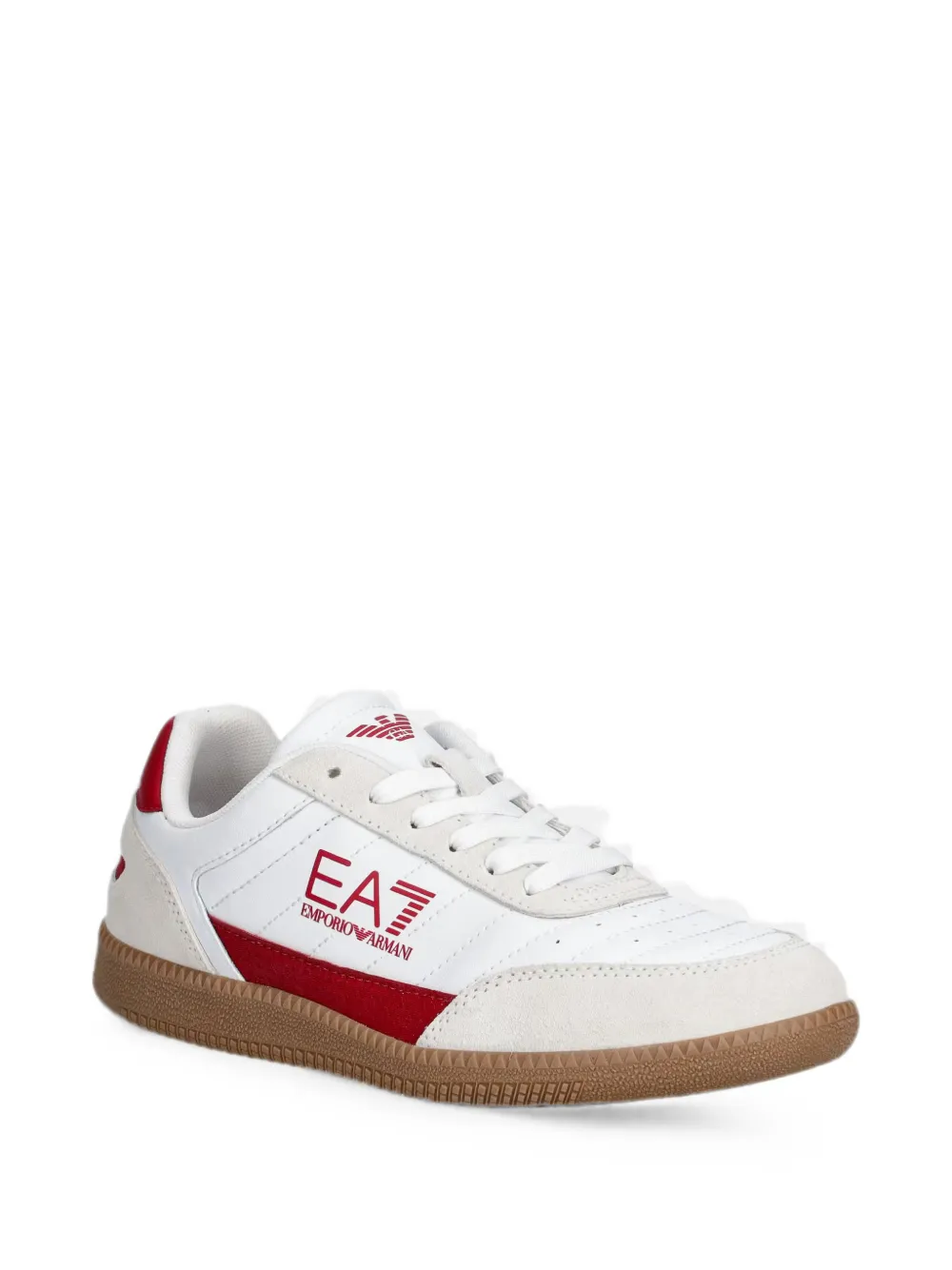 Ea7 Emporio Armani logo-print sneakers Wit