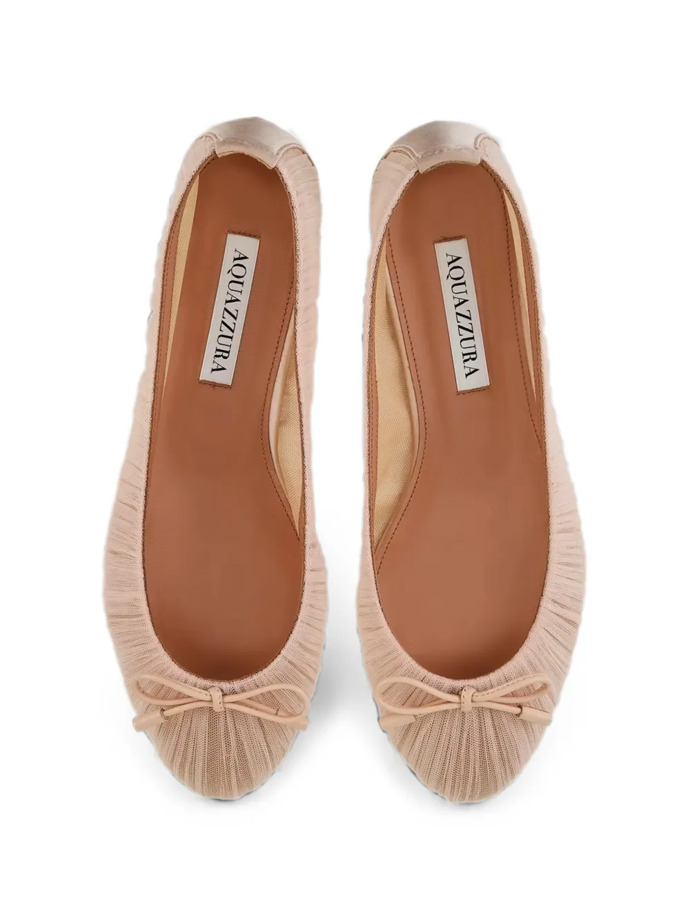 Aquazzura Voile Ballet flats Roze