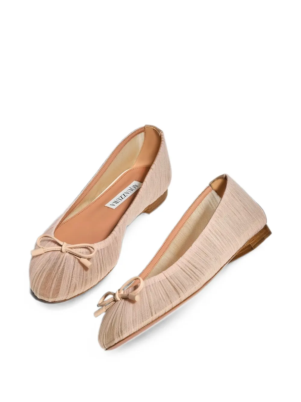 Aquazzura Voile Ballet flats Roze