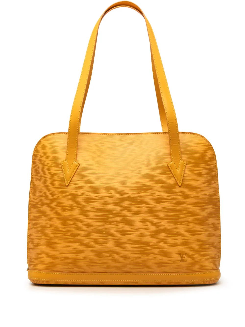 Louis Vuitton Pre-Owned Borsa a spalla Lussac in pelle Épi 1996 - Giallo