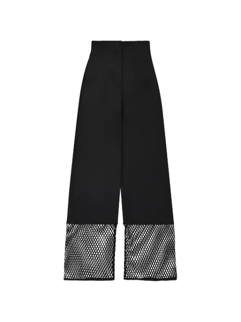 Ellery mesh-panel high-waisted trousers