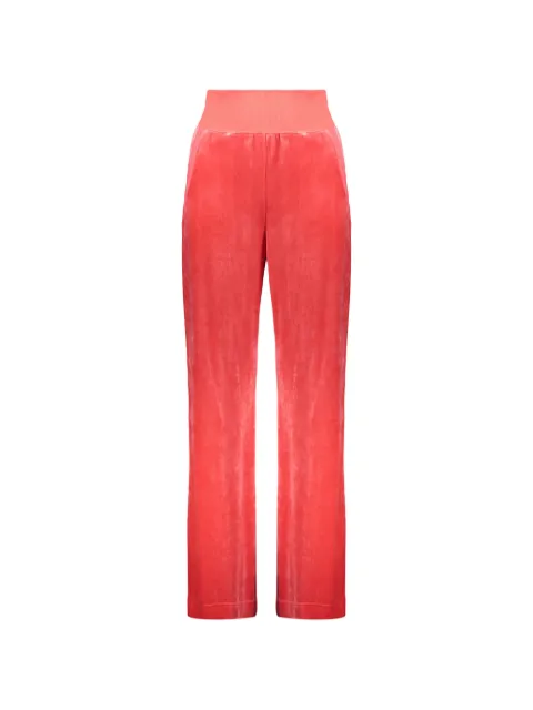 Alberta Ferretti pants con efecto terciopelo