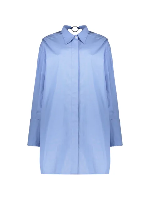 Ellery ring-detail long-sleeve shirt