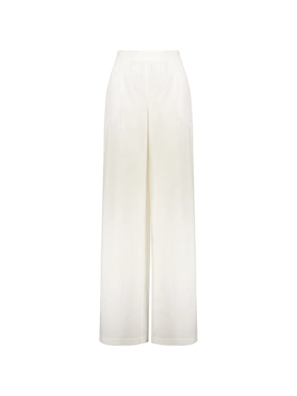 Boutique Moschino high-waisted wide-leg trousers - Bianco
