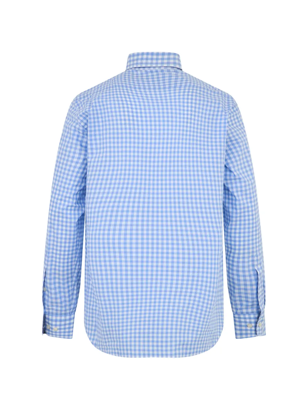 Paul & Shark Overhemd met gingham ruit Blauw