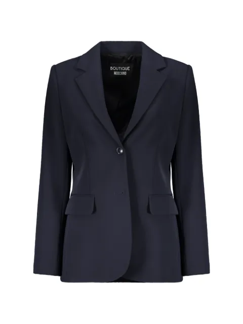 Boutique Moschino single-breasted notched-lapel blazer