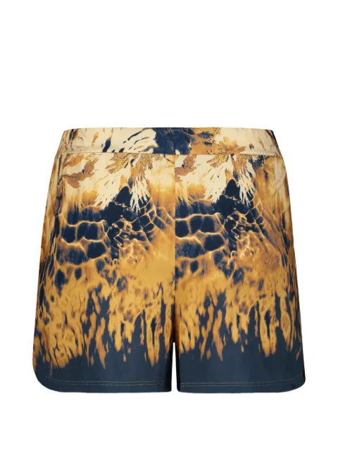 Alberta Ferretti shorts con estampado abstracto