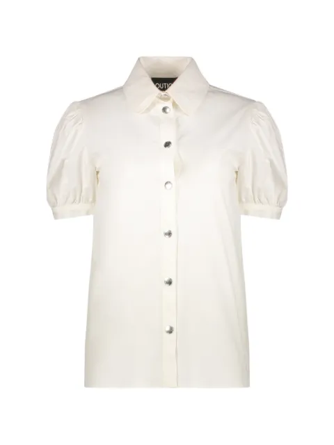 Boutique Moschino puff-sleeve button-up shirt