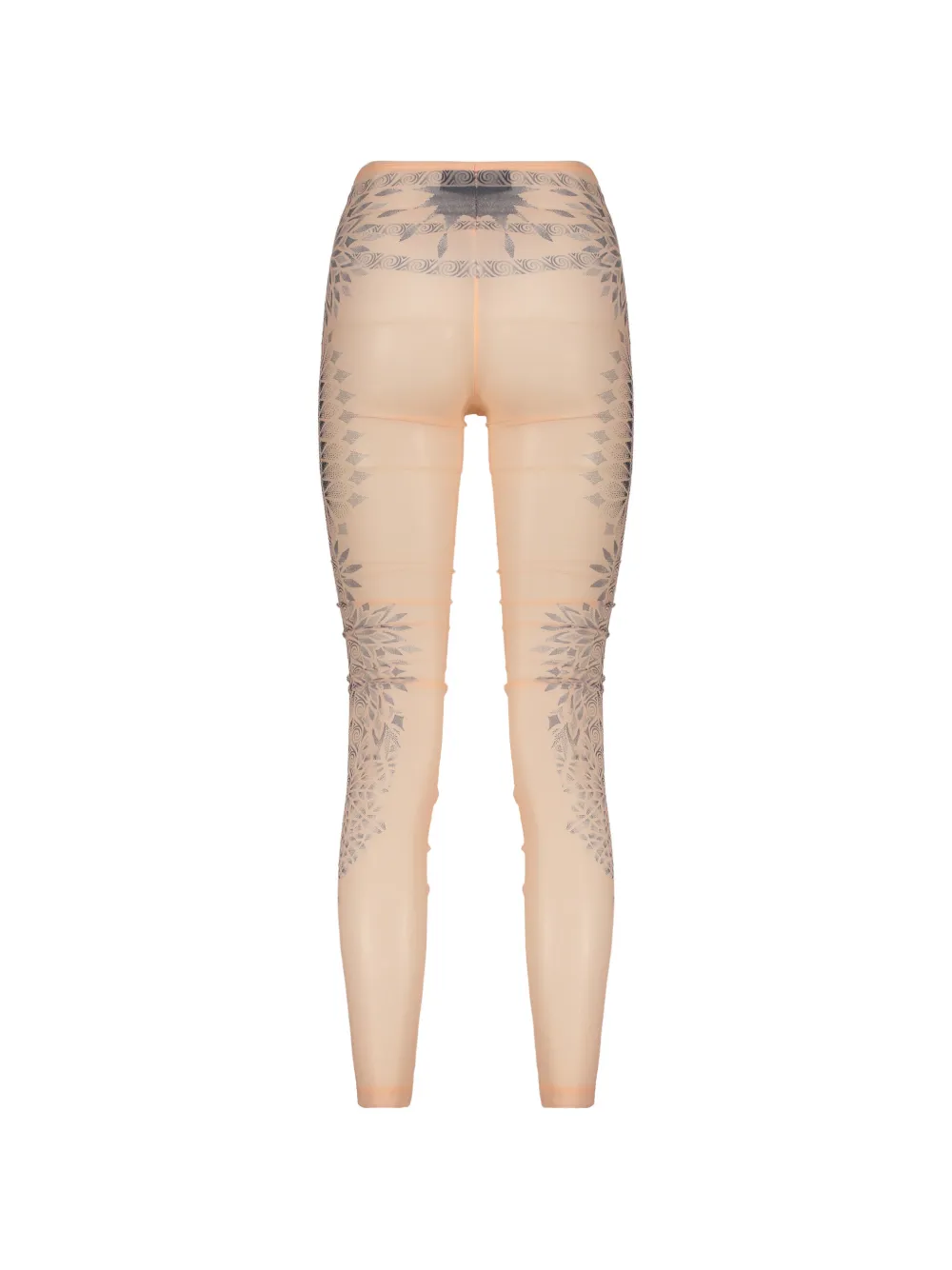 Alberta Ferretti Legging met geometrische print Beige