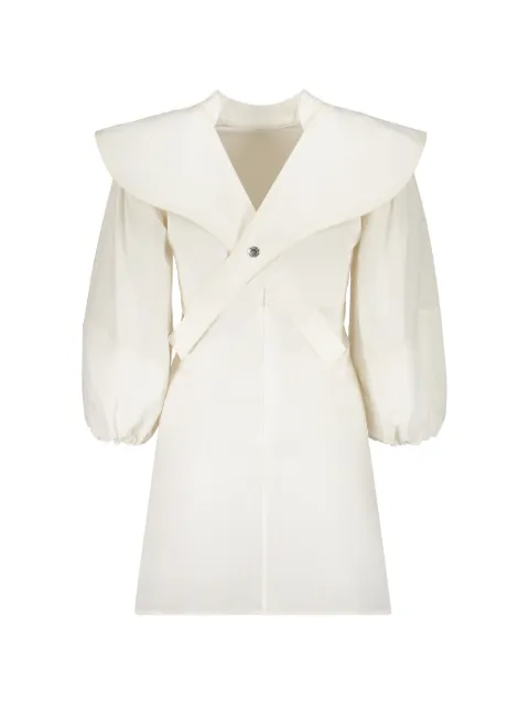 Ellery voluminous-sleeve wide-collar dress