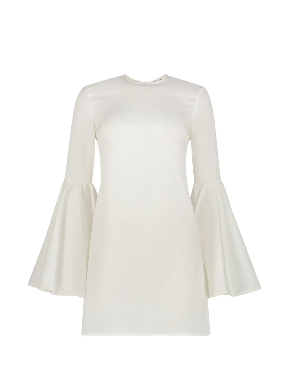 Ellery bell-sleeve mini dress - Bianco