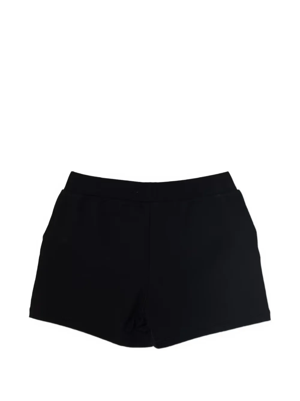 Emporio Armani Kids EA7 shorts met logo-print Zwart