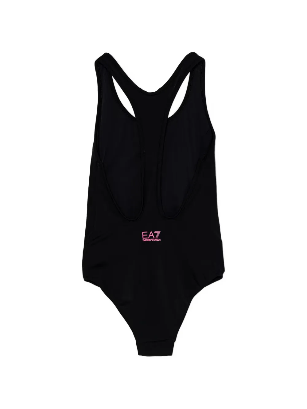 Emporio Armani Kids EA7 badpak met logo-print Zwart