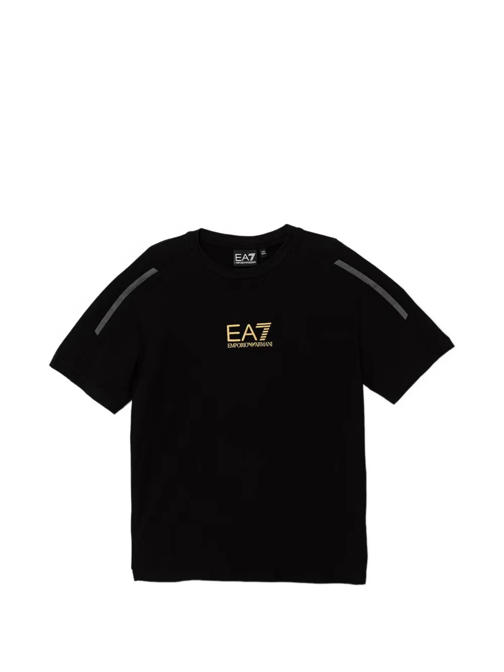 Emporio Armani Kids EA7 logo-print T-shirt - Nero