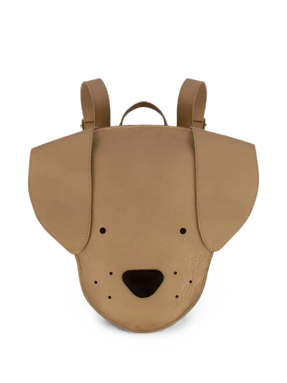 Donsje Umi dog-shaped backpack - Marrone