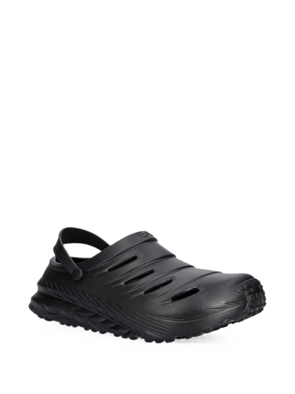 Ea7 Emporio Armani cut-out mules Zwart