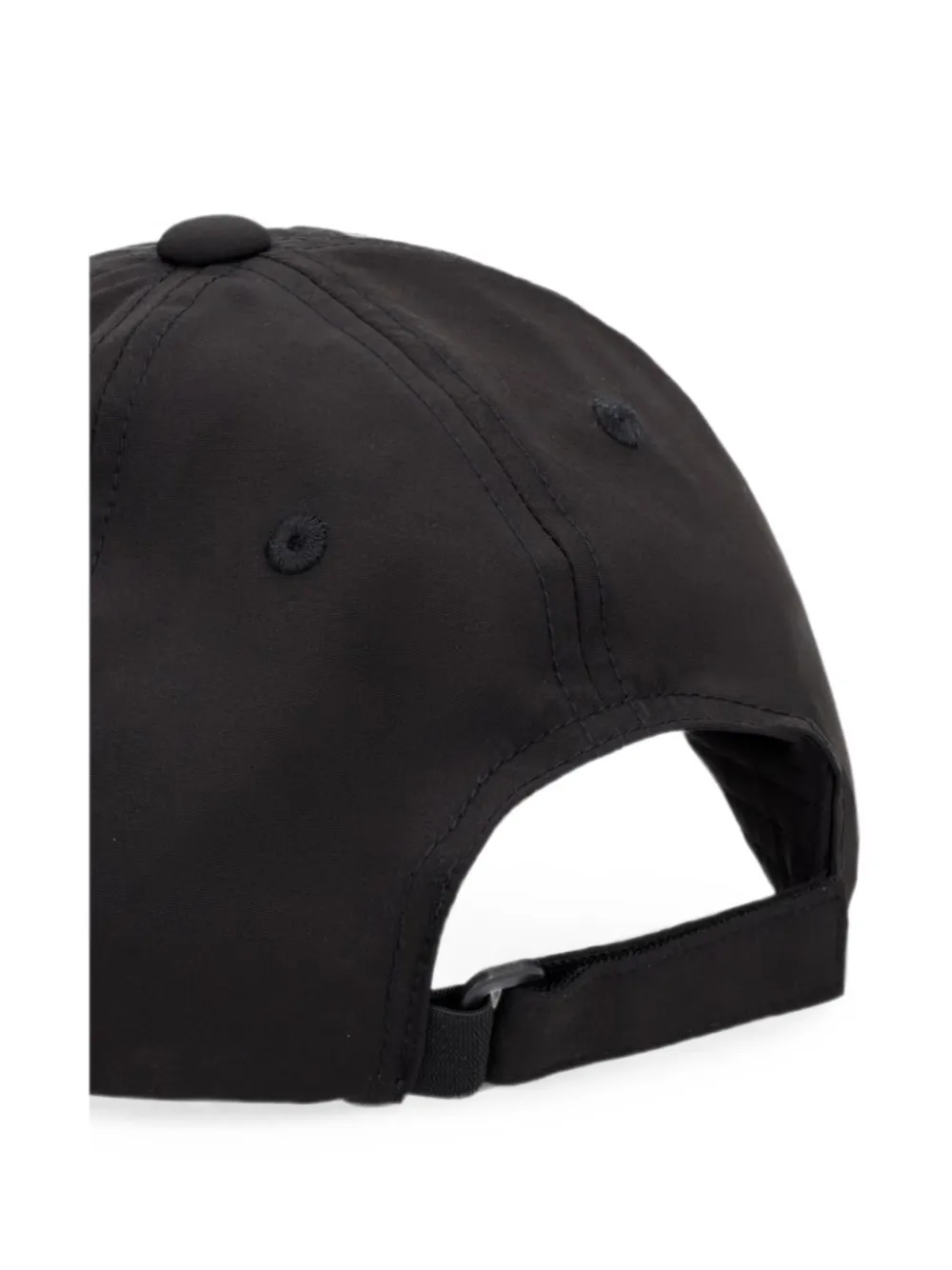 Ea7 Emporio Armani Honkbalpet met logopatch Zwart