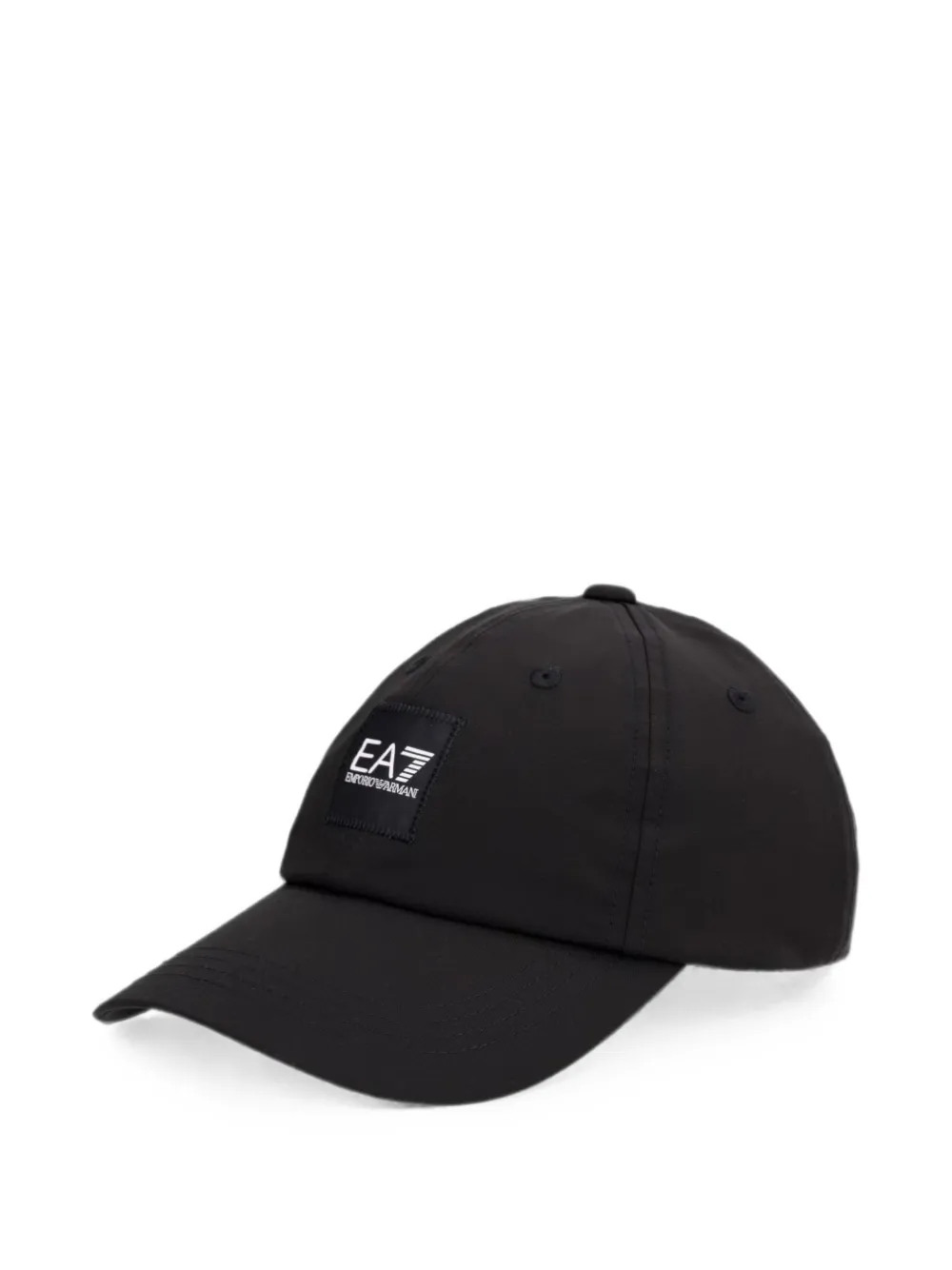 Ea7 Emporio Armani logo-patch baseball cap - Nero