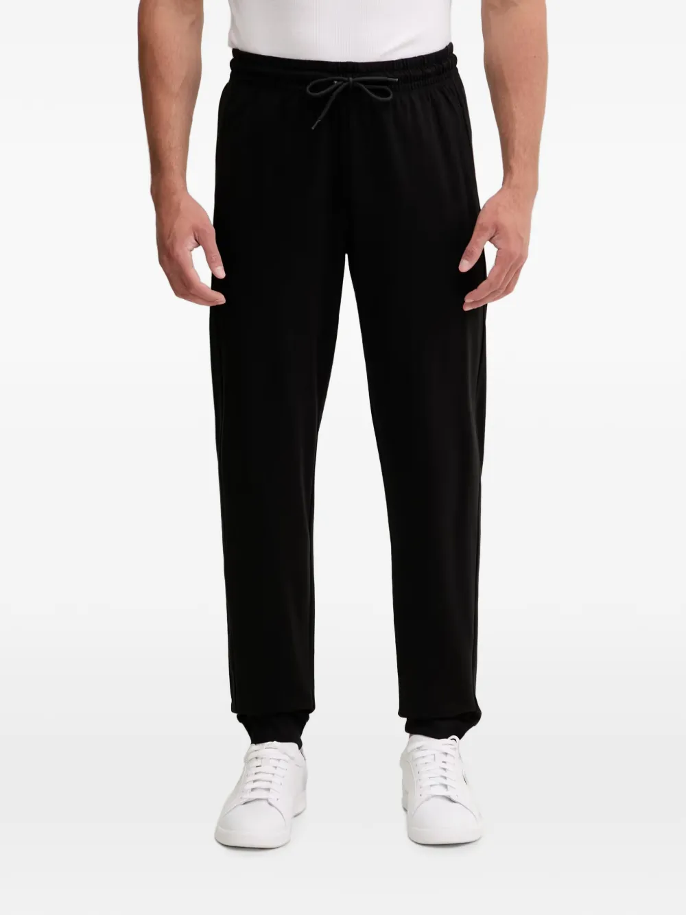 Ea7 Emporio Armani Trainingspak met contrasterend vlak en rits Zwart