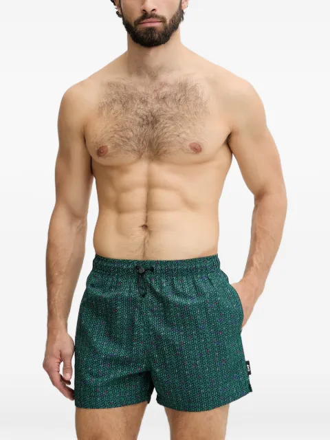 Ea7 Emporio Armani EA7 logo-print swim shorts