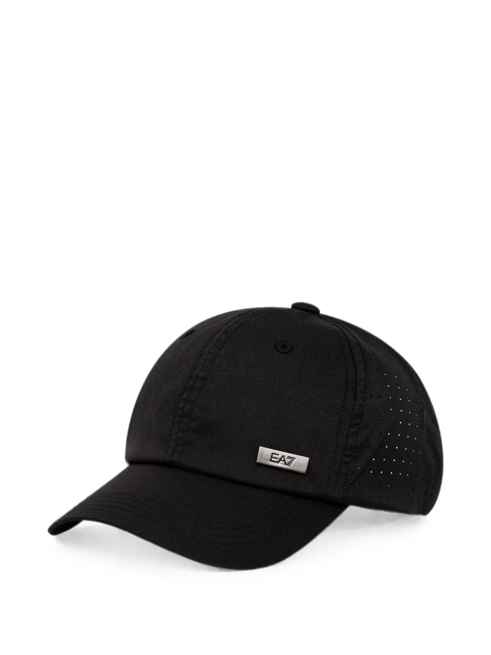Ea7 Emporio Armani logo-plaque «baseball cap - Nero