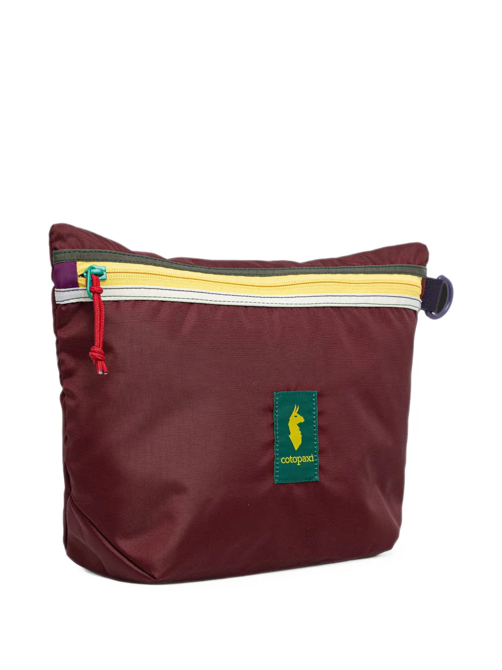 COTOPAXI Cubo logo-patch zip-fastening travel bags (set of three) - Rot