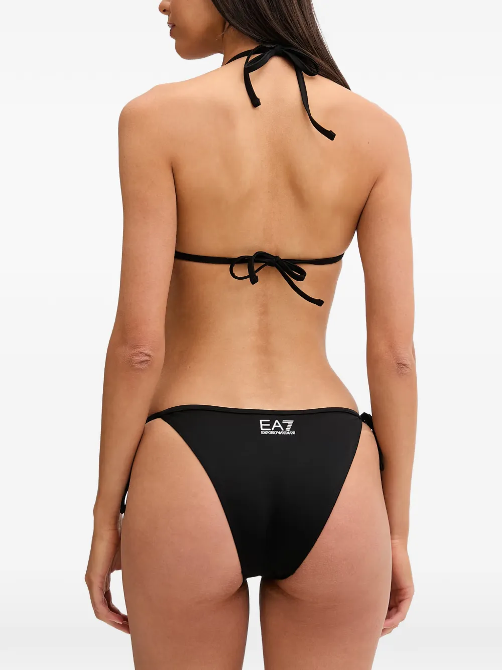 Ea7 Emporio Armani Bikini met logoprint Zwart