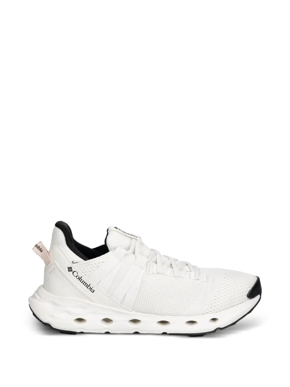 Columbia Terrastride sneakers met mesh vlak en logoprint Wit