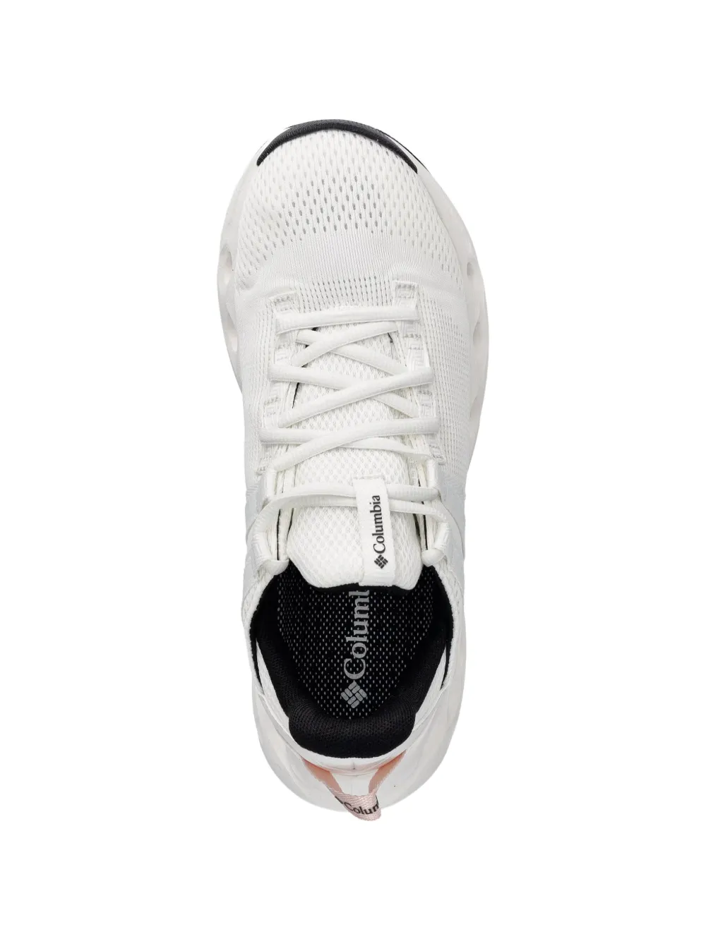 Columbia Terrastride sneakers met mesh vlak en logoprint Wit